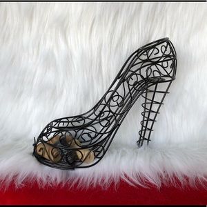 High Heel Shoe Wine Cork Holder 💋